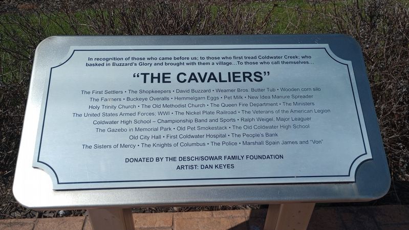 "The Cavaliers" Marker image. Click for full size.