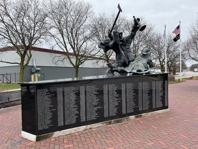 The Fallen 21 statue image. Click for full size.