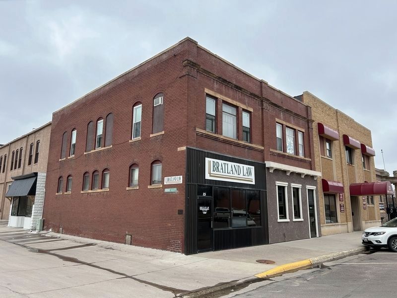 F.E. Tenney Grocery Building & Marker image. Click for full size.
