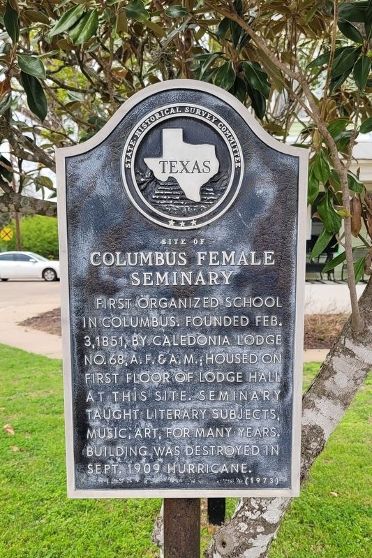 Site of Columbus Female Seminary Marker image. Click for full size.