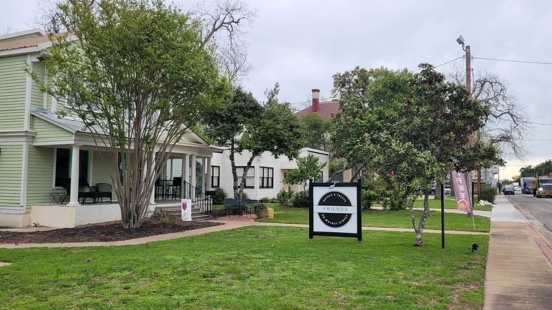 The view of the Site of Columbus Female Seminary Marker along the street. Click for full size. The view of the Site of Columbus Female Seminary Marker along the street image. Click for full size.