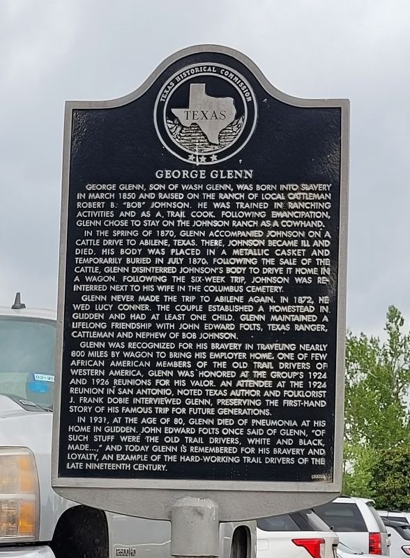 George Glenn Marker. Click for full size. George Glenn Marker image. Click for full size.