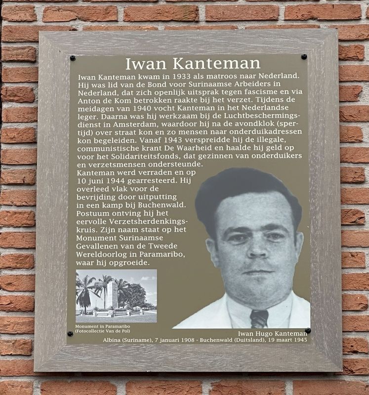 Iwan Kanteman Marker. Click for full size. Iwan Kanteman Marker image. Click for full size.
