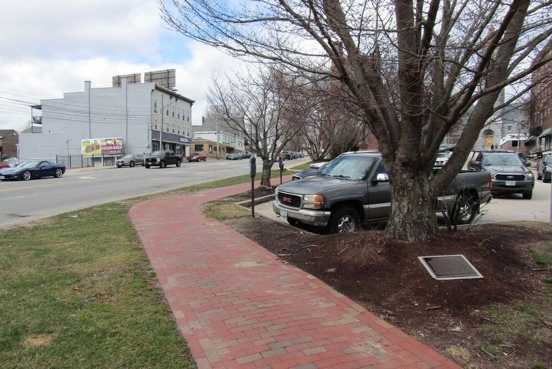 Railroad Square Marker. Click for full size. Railroad Square Marker image. Click for full size.