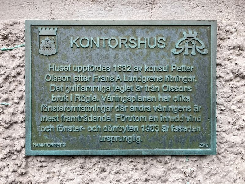 Kontorshus Marker image. Click for full size.