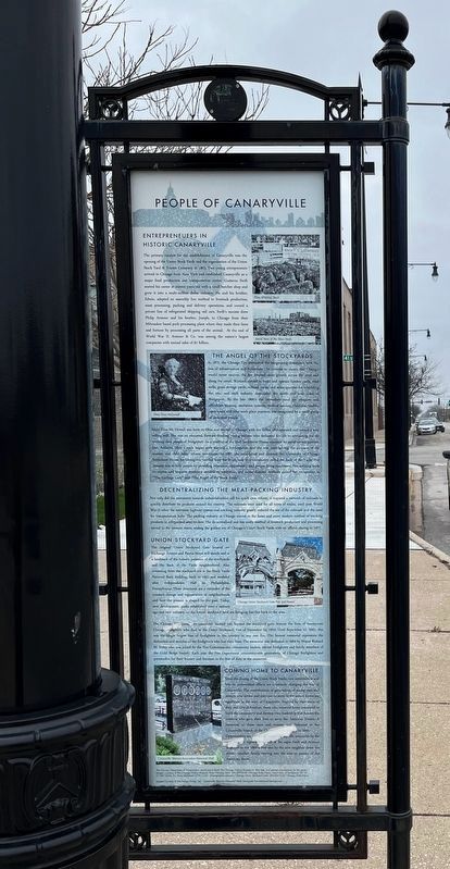 People of Canaryville Marker image. Click for full size.