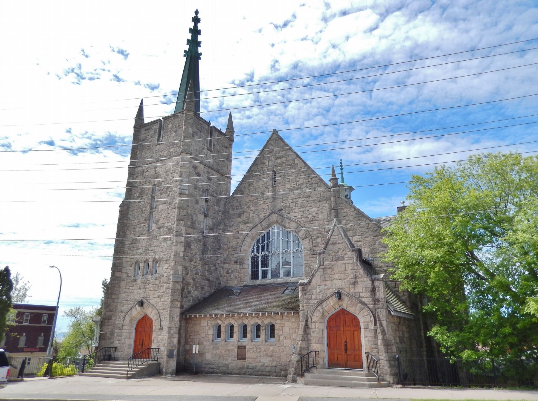 Trinity United Church (<i>north elevation</i>) image. Click for full size.