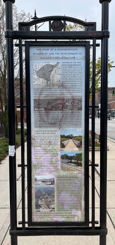 The Story of a Neighborhood Marker image. Click for full size.