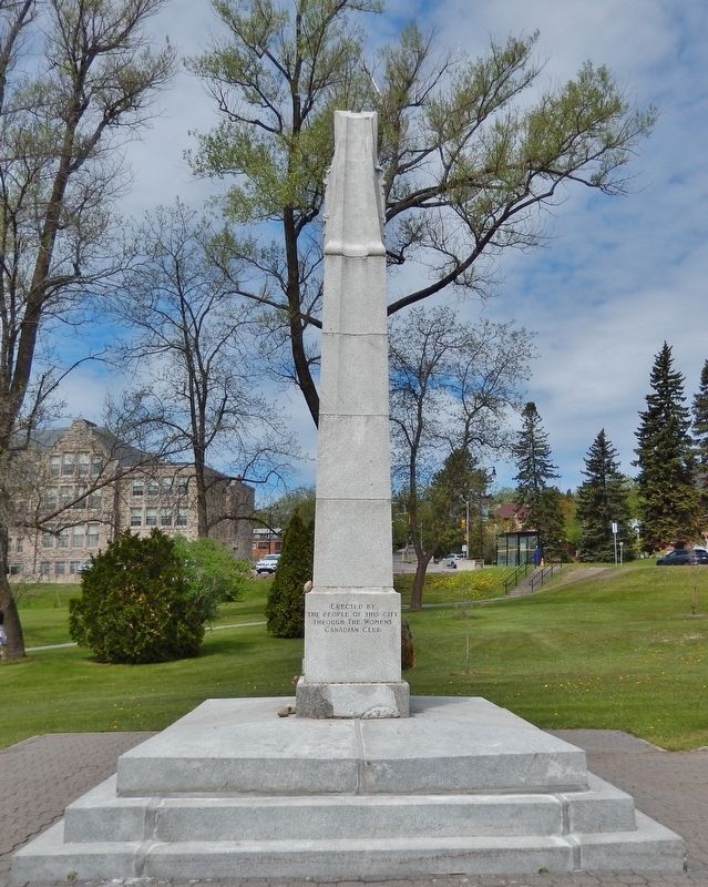 Port Arthur Cenotaph (<i>east side</i>). Click for full size. Port Arthur Cenotaph (<i>east side</i>) image. Click for full size.
