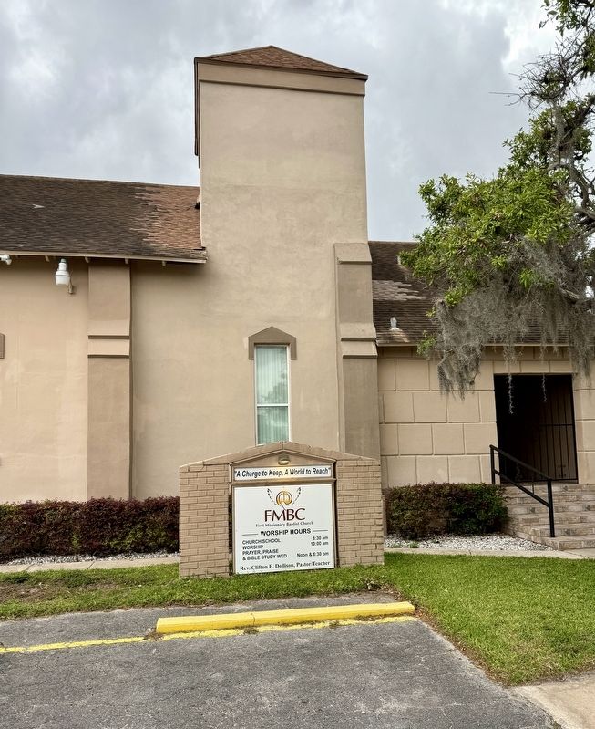 First Missionary Baptist Church of Winter Haven Sign image. Click for full size.