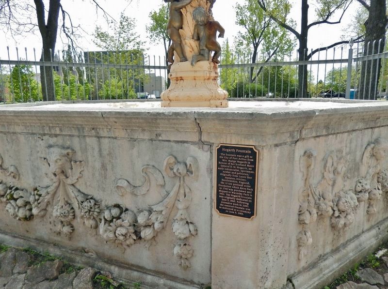 Hogarth Fountain Marker image. Click for full size.