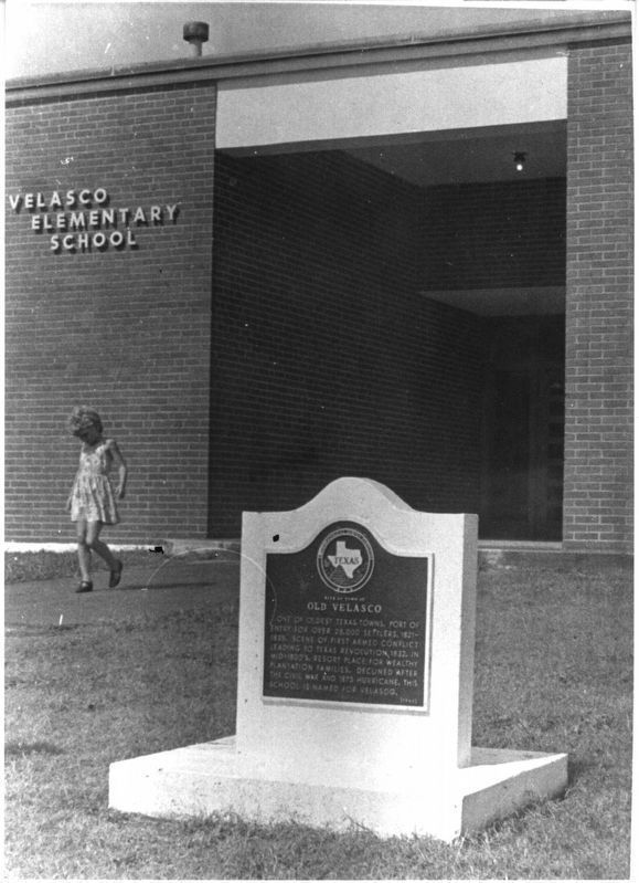 Site of Town of Old Velasco Marker image. Click for full size.