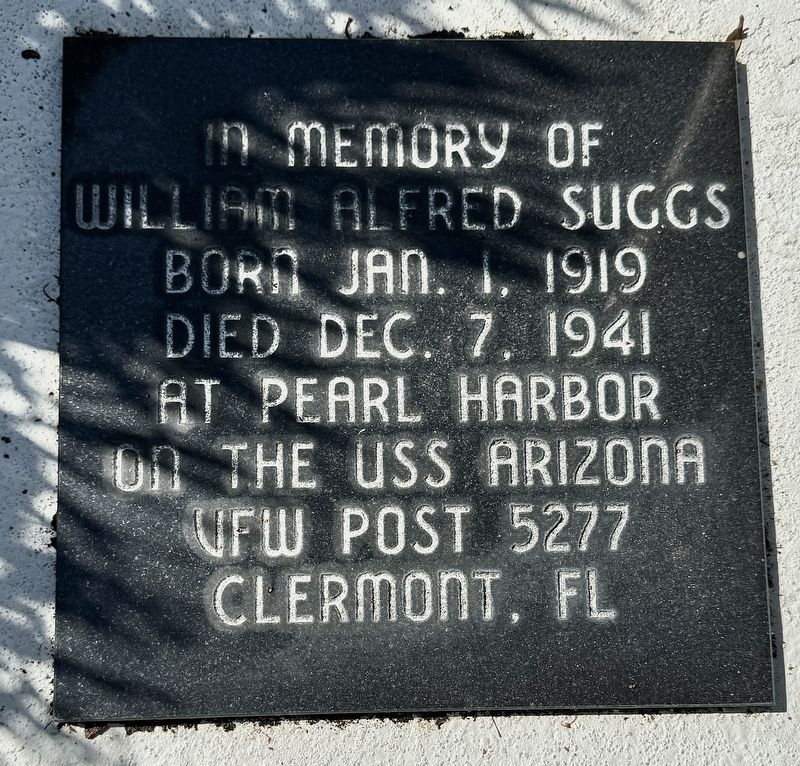 William Alfred Suggs Marker image. Click for full size.