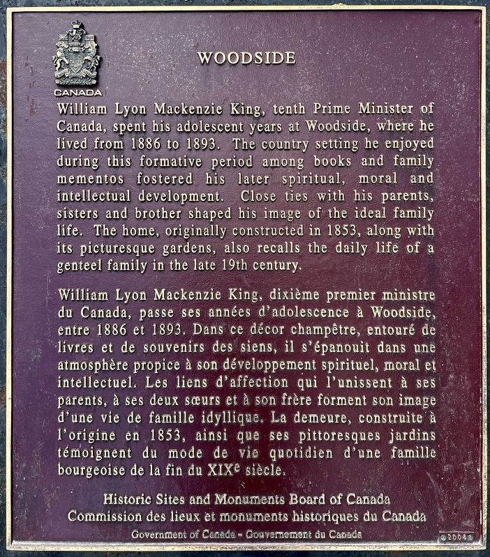 Woodside Marker. Click for full size. Woodside Marker image. Click for full size.