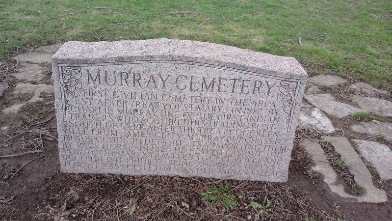 Murray Cemetery Marker image. Click for full size.