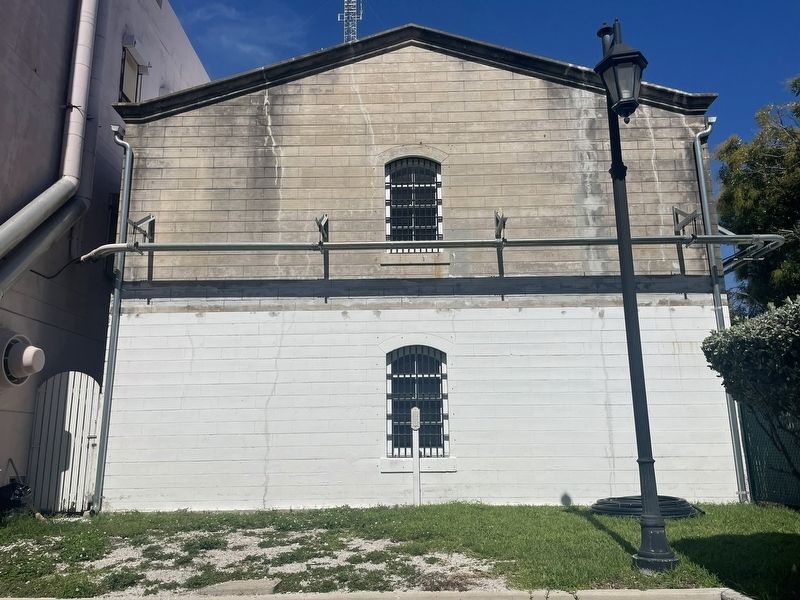 Old Monroe County Jail Marker. Click for full size. Old Monroe County Jail Marker image. Click for full size.