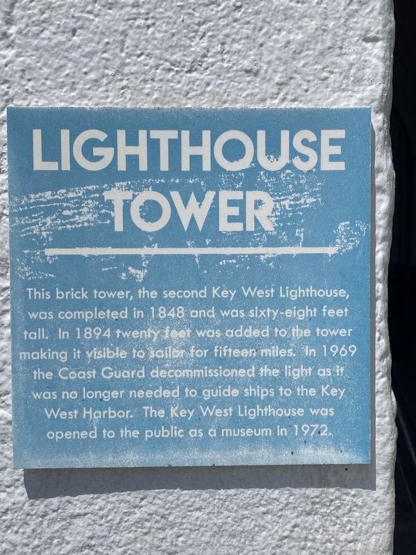 Lighthouse Tower Marker. Click for full size. Lighthouse Tower Marker image. Click for full size.