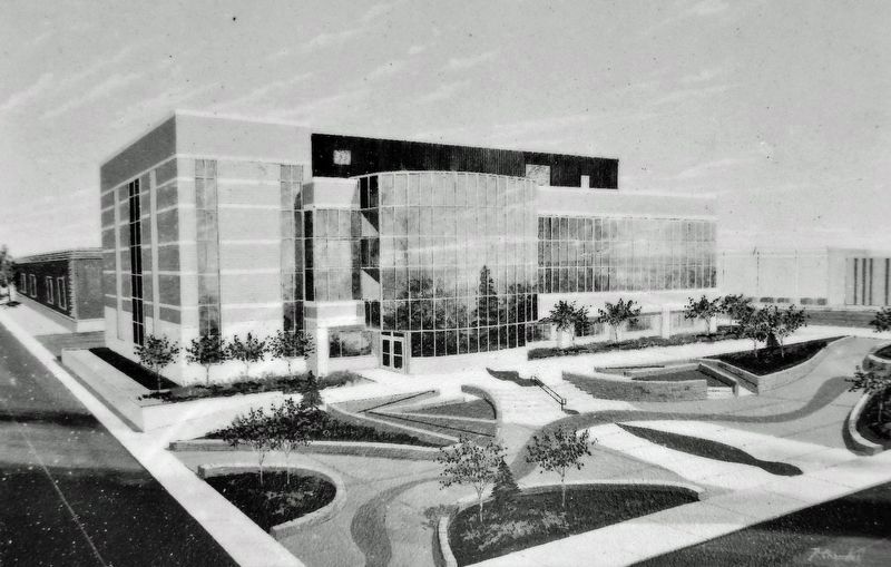 Marker detail: Proposed Renovations, 2008 image. Click for full size.