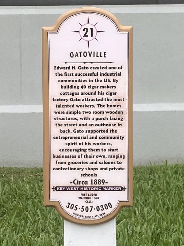 Gatoville Marker image. Click for full size.