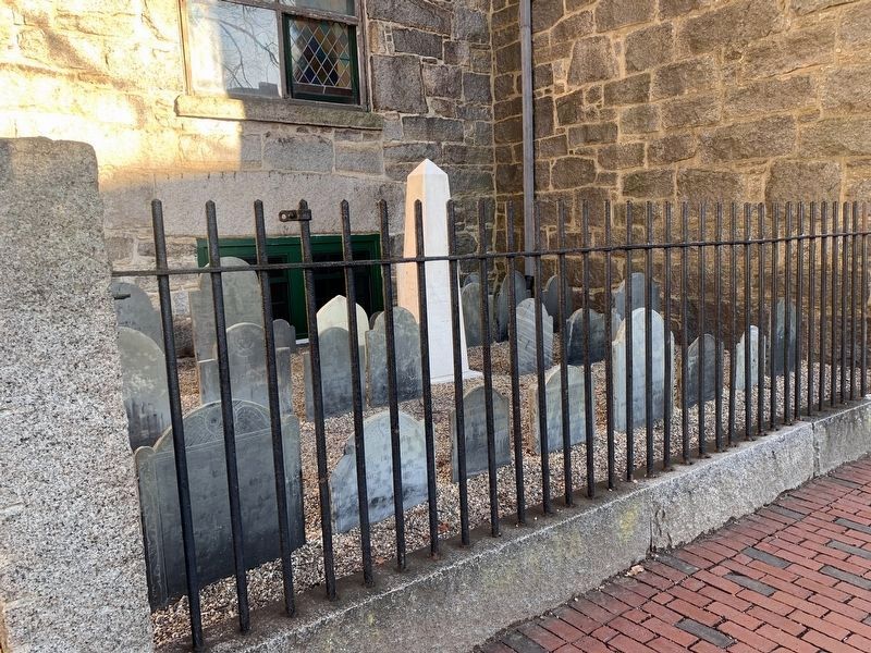 Graveyard to the left of church entrance (facing church) image. Click for full size.