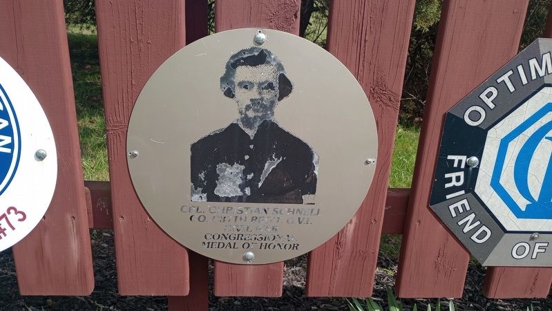 Cpl. Christian Schnell Marker. Click for full size. Cpl. Christian Schnell Marker image. Click for full size.