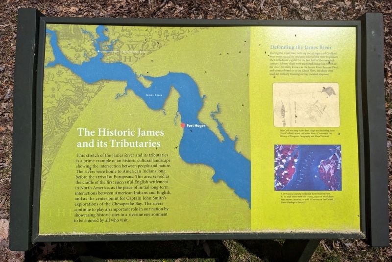 The Historic James and its Tributaries Marker image. Click for full size.
