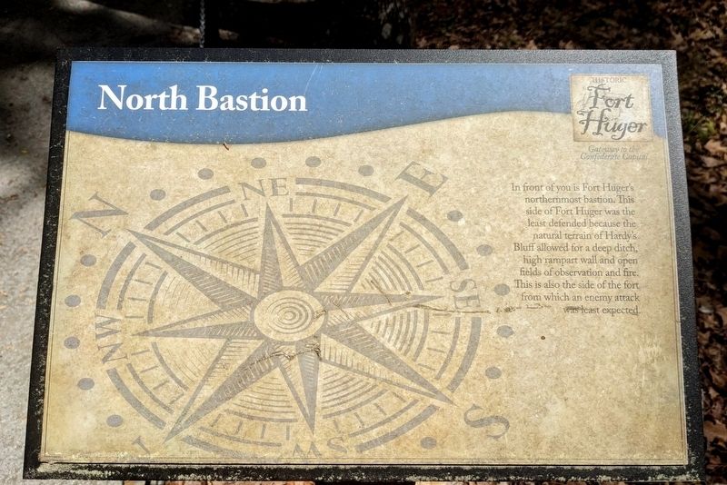 North Bastion Marker image. Click for full size.