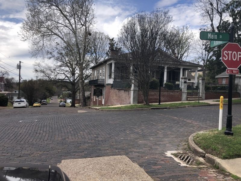 Main Street Historic District and Amendment Area Marker. Click for full size. Main Street Historic District and Amendment Area Marker image. Click for full size.