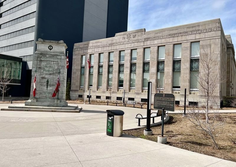 Kitchener Cenotaph Marker. Click for full size. Kitchener Cenotaph Marker image. Click for full size.