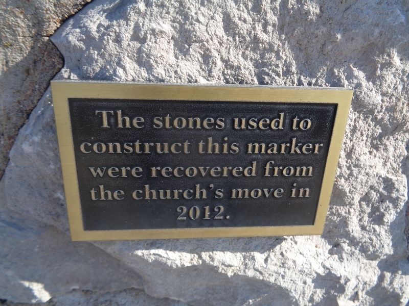 Original site of Rock Hill Presbyterian Church Marker. Click for full size. Original site of Rock Hill Presbyterian Church Marker image. Click for full size.