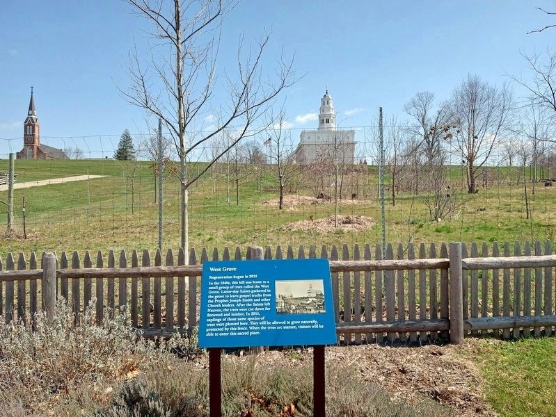 West Grove Marker image. Click for full size.