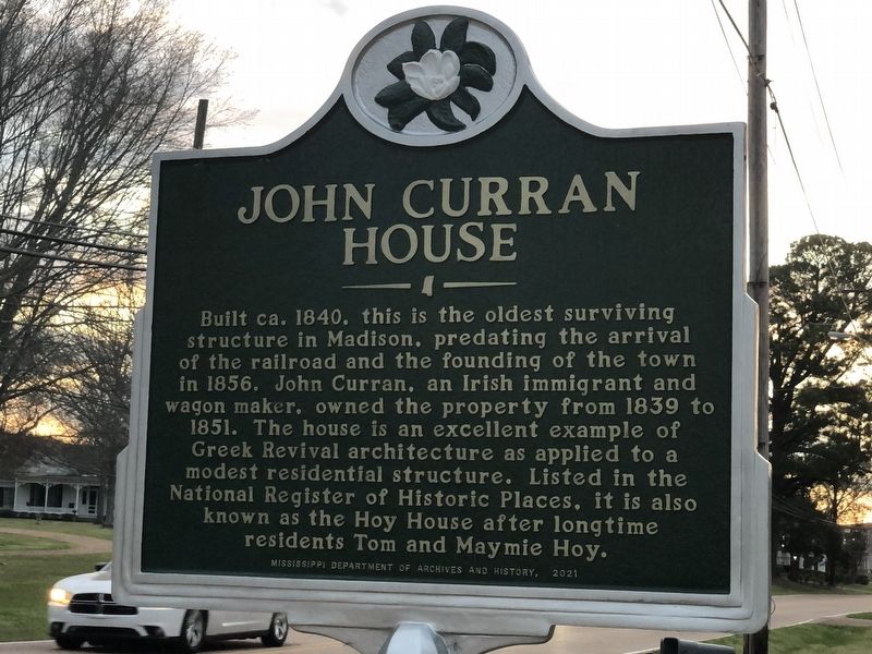 John Curran House Marker image. Click for full size.
