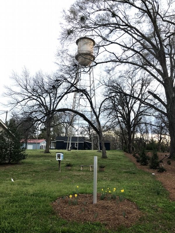 Madison's Water Tower Marker (Missing) image. Click for full size.