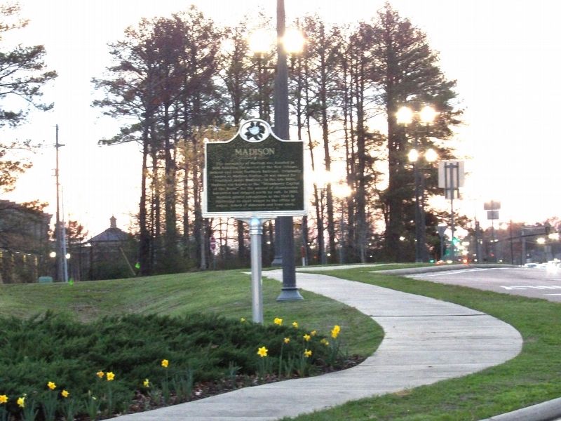 Madison Marker. Click for full size. Madison Marker image. Click for full size.