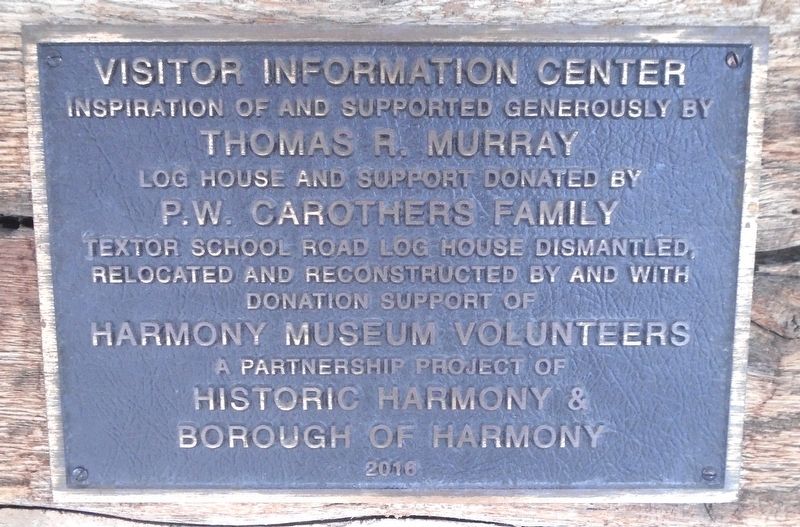 Visitor Information Center Marker. Click for full size. Visitor Information Center Marker image. Click for full size.