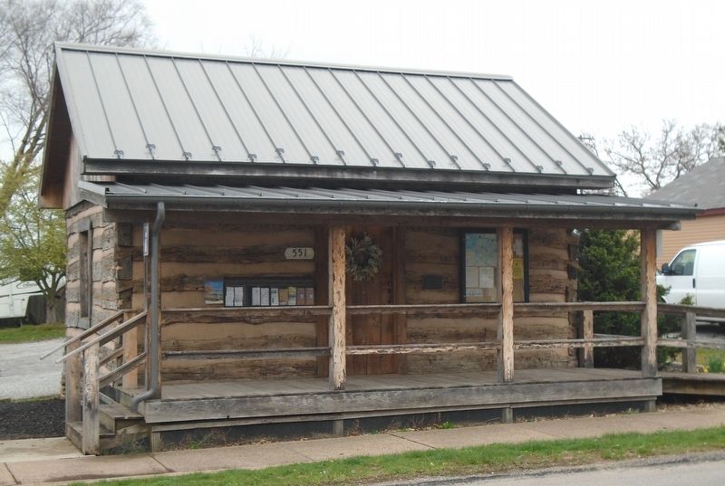 Visitor Information Center and Marker. Click for full size. Visitor Information Center and Marker image. Click for full size.