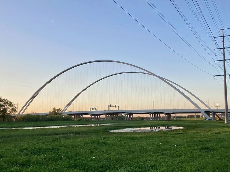 Margaret McDermott Bridge image. Click for full size.