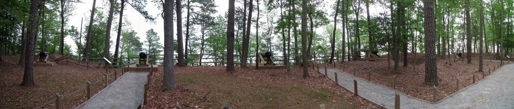 Fort Huger North Bastion.. Click for full size. Fort Huger North Bastion. image. Click for full size.
