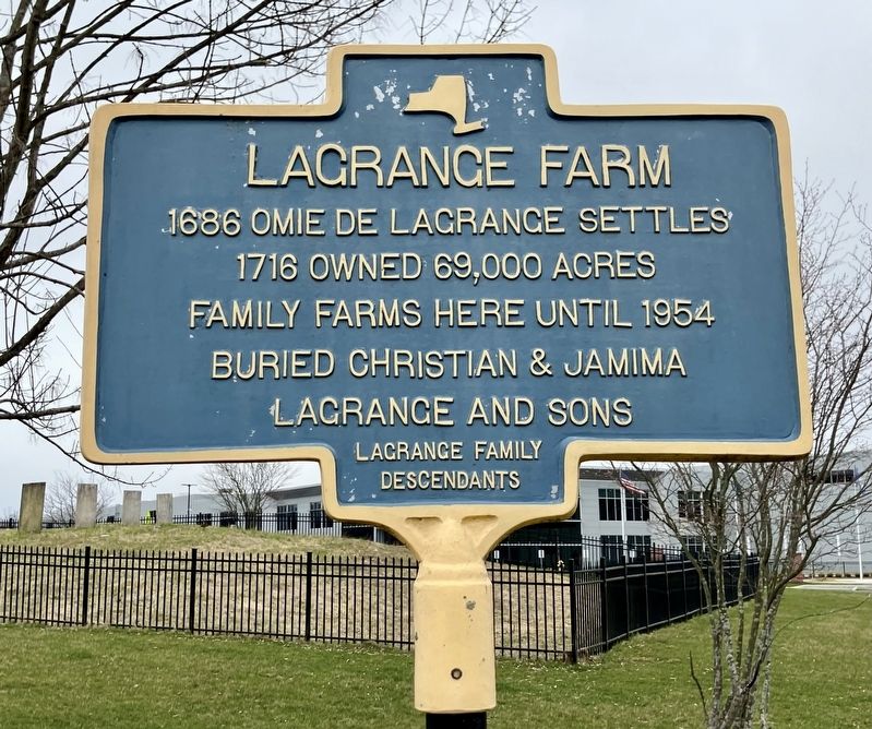 LaGrange Farm Marker image. Click for full size.