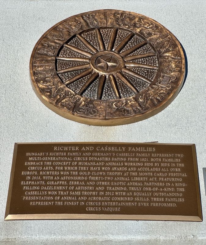 Richter and Casselly Families Marker image. Click for full size.