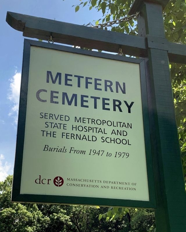 Metfern Cemetery Marker image. Click for full size.