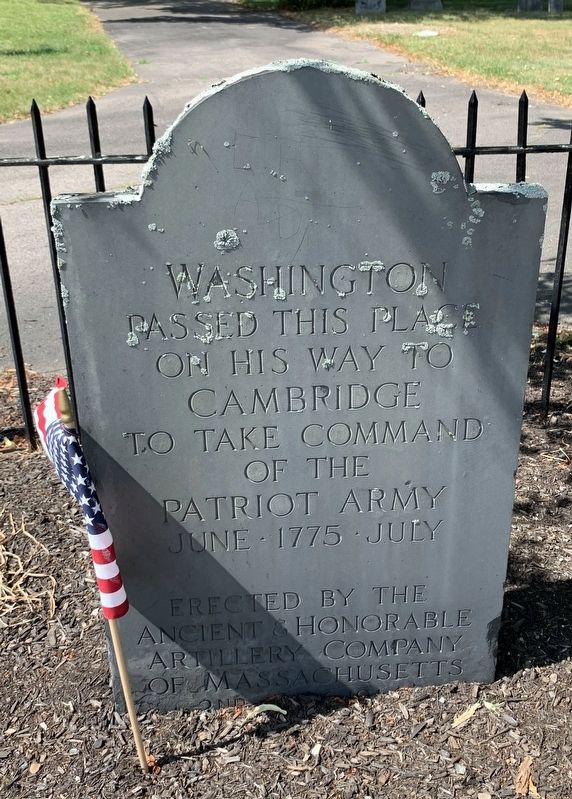 Washington Passed This Place Marker. Click for full size. Washington Passed This Place Marker image. Click for full size.