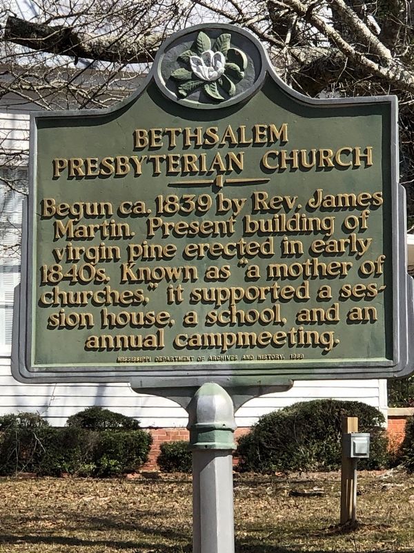 Bethsalem Presbyterian Church Marker image. Click for full size.
