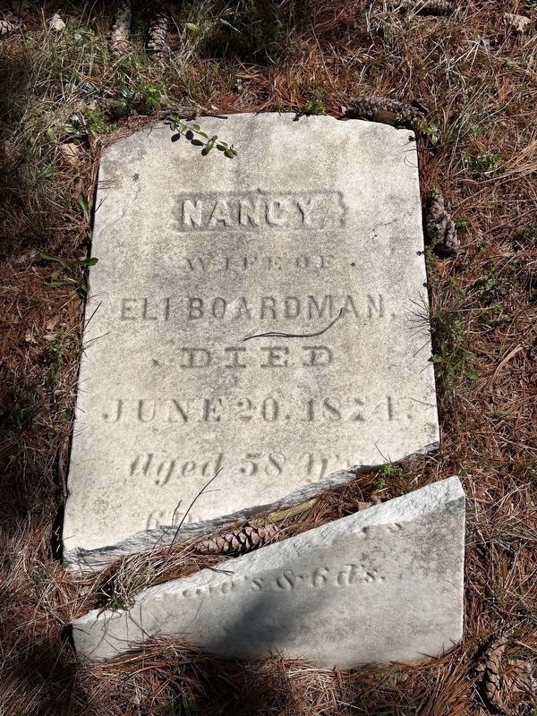 Barnes Cemetery tombstone. Click for full size. Barnes Cemetery tombstone image. Click for full size.