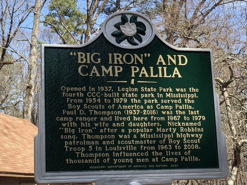 Big Iron and Camp Palila Marker image. Click for full size.