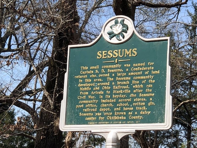 Sessums Marker image. Click for full size.