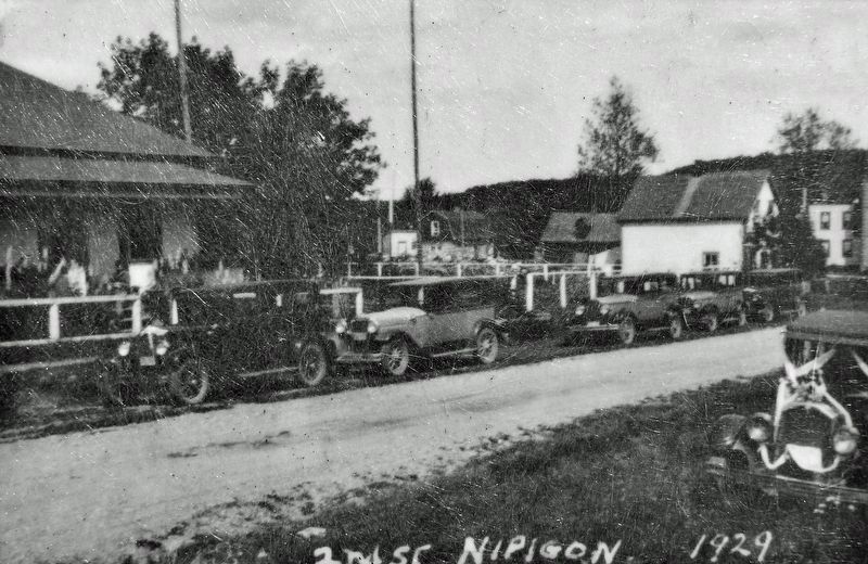 Marker detail: Lot Where the School Once Stood. Click for full size. Marker detail: Lot Where the School Once Stood image. Click for full size.