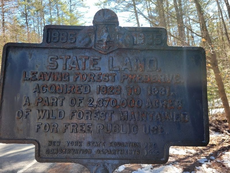 State Land Marker. Click for full size. State Land Marker image. Click for full size.