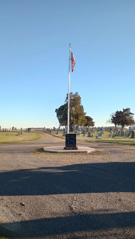 Wright Cemetery Veterans Memorial image. Click for full size.