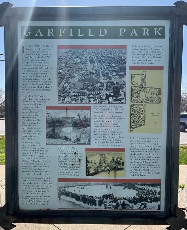 Garfield Park Marker image. Click for full size.